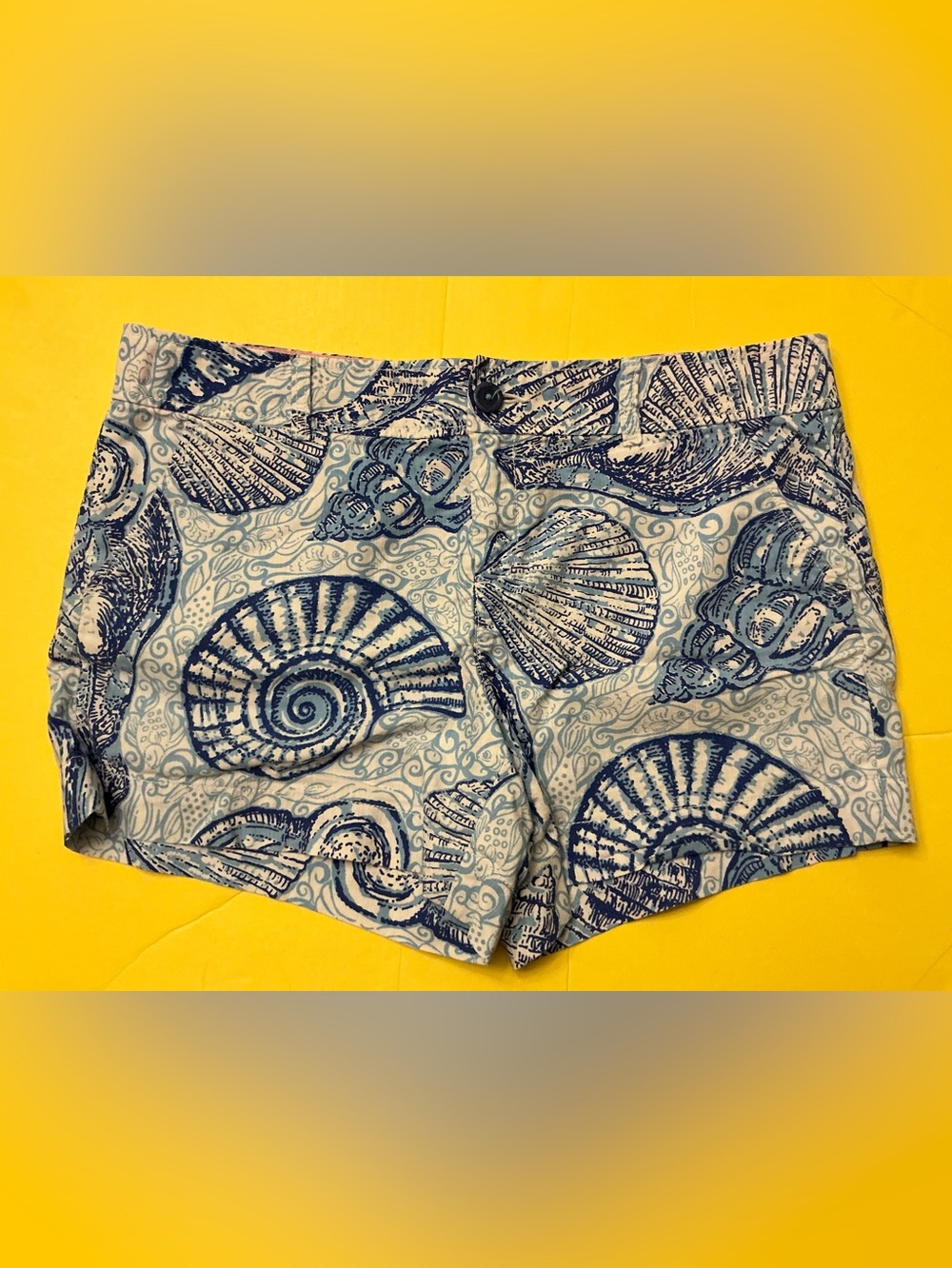 Lilly Pulitzer Originals Callahan shorts Stuffed Shells sz 12